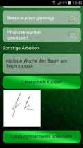 mobile digitale Erfasssung Leistungsnachweis per Smartphone App